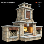 Outdoor Fireplace 007