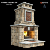 Outdoor Fireplace 009
