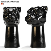 Ceramic vase Panther H&M home