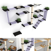 Cat furniture (game complex) CatastrophiCreations, set 1