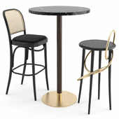 Stool + Table by Wiener Gtv Design