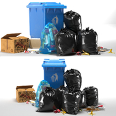 Garbage Bin2 Set1