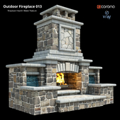 Outdoor Fireplace 013