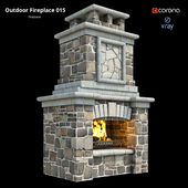 Outdoor Fireplace 015