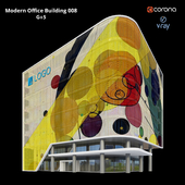 Modern Office Building 008 G + 5