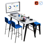 Steelcase - B-Free Conference Set
