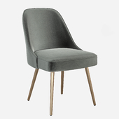 West elm Mid-Century Upholstered Dining Chair