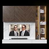 TV wall 039. (3 sizes)