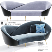 Lounge Wing Curved Sofa