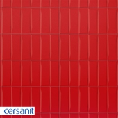 Плитка Cersanit Evolution красный рельеф 20x44 EVG413