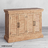 OM Dresser with doors Replica 2 sections Moonzana