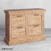 OM Chest of drawers Replica with drawers 2 sections Moonzana