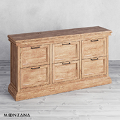 OM Chest of drawers Replica 3 sections Moonzana