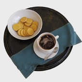Coffee with cookies