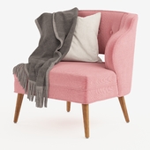 Rose Pink Tyler Chair