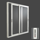 Aluminum Sliding Door & Window white