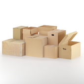 Картонная коробка 01 8шт Cardboard box