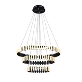 Hanging LED chandelier Gh61t348126BK + WT
