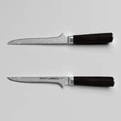 BONDING KNIFE SAMURA DAMASCUS, 165 MM
