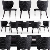 Elve luxury table and chairs