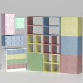 Furniture "Lego" for the nursery