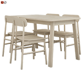 Table and chair IKEA NORROKER RÖNNINGE