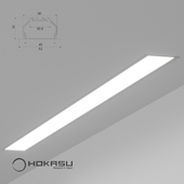 Встраиваемый линейный светильник HOKASU 49/32 IN