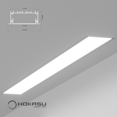 Встраиваемый линейный светильник HOKASU 75/35 IN