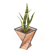 Triangular Vase