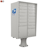 Floor mailbox USPS