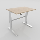 Office table with lifting mechanism