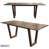 Logan expandable dining table