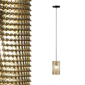 Pendant lamp Mesh Gold made by Cosmo