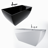 Bathtub KKR-B062 black and white