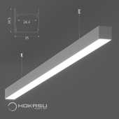 Подвесной линейный светильник HOKASU S35