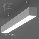 Подвесной линейный светильник HOKASU S75
