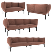 Sancal CLICK | Sofa with soft armrests