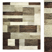 Asher Brown Area Rug by Home Decorators Collection