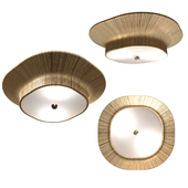 Utopia Round Sconce Gold designed by Kelly Wearstler