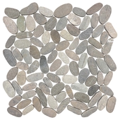 VITALITY MICA - zen rocks flat pebbles mosaic