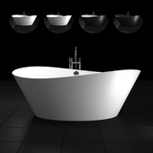 Freestanding bathtub AURA Iside