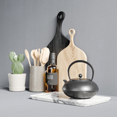 Decorative kitchen set