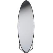 Oval mirror Psyche Koban La Redoute