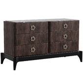 Corner.2 Chest of Drawers in Beech Wood by Roberto Cavalli