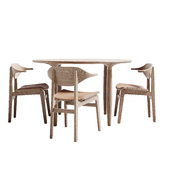 Buffalo Dining Chair Oku Round Dining Table NORR 11