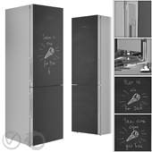 MIELE Двухкамерный холодильник KFN29683D bb с меловой доской