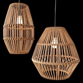 Bamboo Woven Pendant Light Urban Outfitters