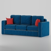 Blue sofa