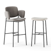 Macka bar stool by Arrmet