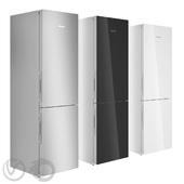 MIELE Двухкамерный холодильник KFN29683D в трех цветах